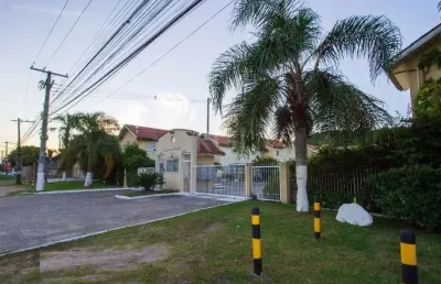 Casa em condomínio fechado com 2 quartos à venda na avenida edgar pires de castro, 350, aberta dos morros, porto alegre por r$ 372.000