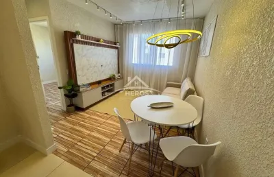 Apartamento com 2 quartos à venda na joel iuchno, 120, restinga, porto alegre por r$ 199.000
