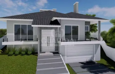 Casa em condomínio fechado com 4 quartos à venda na estrada das três meninas, 1501, vila nova, porto alegre por r$ 1.915.000