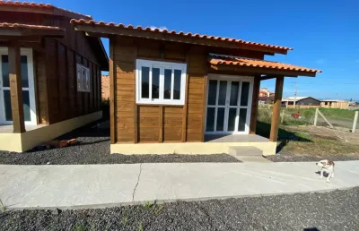 Vende-se 2 casas novas tipo jk/kitnet em capão novo!