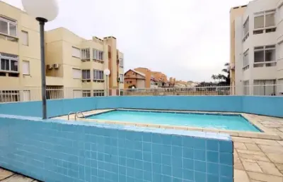 Apartamento 1 dormitório em capão novo, condominio com piscina térmica