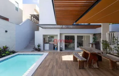 Casa com 3 dormitórios à venda, 212 m² por r$ 1.200.000 -condomínio wilson teles - greenville- camaçari/ba
