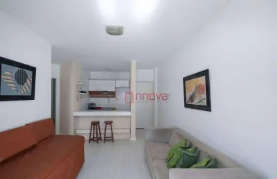 Apartamento com 1 dormitório para alugar, 49 m² por r$ 2.869,26/mês - armação - salvador/ba