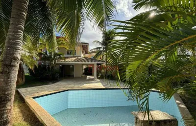 Casa com 4 quartos para alugar, 220 m² por r$ 7.035/mês - buraquinho - lauro de freitas/ba