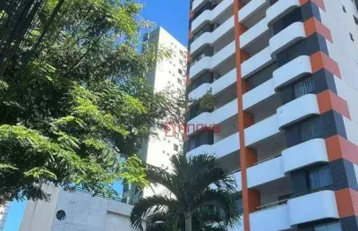 Aluga apartamento mobiliado com 1 quarto, varanda, armários, duas garagens, 43 m²  - caminho das árvores - salvador/ba