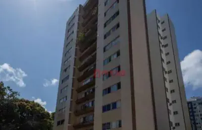 Apartamento á venda 3 quartos, salas, armários, boa localização, andar alto, nascente e ventilado, 101 m² por r$ 640.000 - pituba - salvador/ba