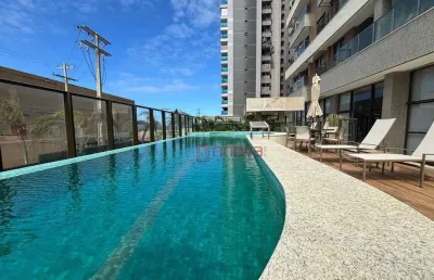 Apartamento com 1 dormitório para alugar, 42 m² por r$ 3.447,00/mês - jaguaribe - salvador/ba