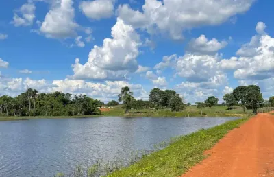 Excelente fazenda na beira rio santa teresa  - alvorada
