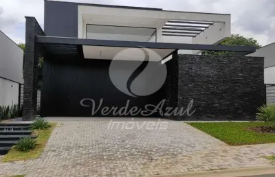 Casa em condomínio fechado com 3 quartos à venda na rua júlio cassola, 3105, alphaville nova esplanada, votorantim, 326 m2 por r$ 2.790.000
