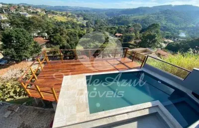 Casa em condomínio fechado com 1 quarto à venda na alameda carlos de carvalho vieira braga, km 114, chácaras alpina, valinhos, 220 m2 por r$ 1.330.000