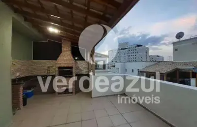 Cobertura com 2 quartos à venda na avenida são josé dos campos, 151, jardim nova europa, campinas, 94 m2 por r$ 430.000