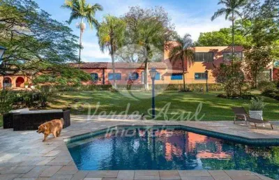 Chácara / sítio com 7 quartos à venda na avenida isaura roque quércia, s/n, loteamento residencial pedra alta (sousas), campinas, 2043 m2 por r$ 16.000.000