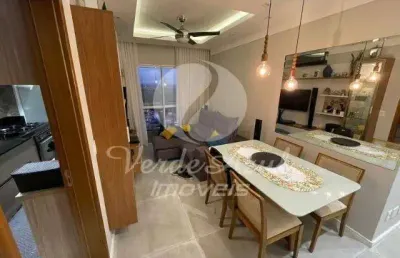 Apartamento com 2 quartos à venda na rua joão alves de oliveira, 125, parque bom retiro, paulínia, 56 m2 por r$ 430.000