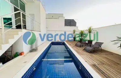 Casa em condomínio fechado com 4 quartos à venda na rua marcos augusto pinto, swiss park, campinas, 360 m2 por r$ 2.500.000