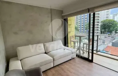 Apartamento com 1 quarto à venda na rua barreto leme, 1998, cambuí, campinas, 57 m2 por r$ 850.000