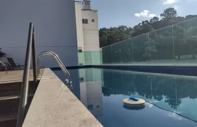 Apartamento com 1 dormitório à venda, 34 m² por r$ 296.000,00 - cascatinha - juiz de fora/mg