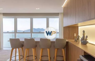 Apartamento no infinity coast para alugar, 183 m² frente mar - balneário camboriú/sc