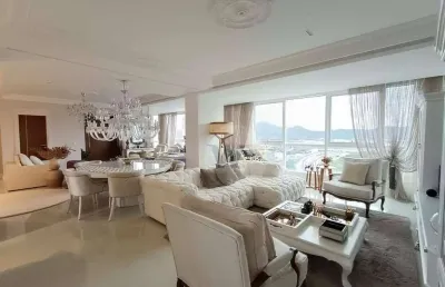 Apartamento com 3 suites para alugar, 189 m² por r$ 29.700/mês - centro - balneário camboriú/sc