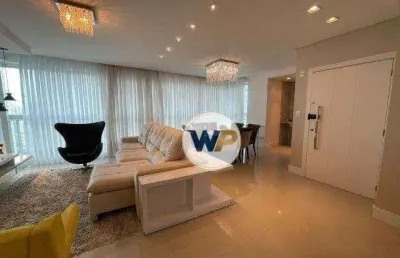 Apartamento mobiliado e decorado de 3 suítes na quadra mar, barra sul em balneário camboriú/sc.
