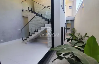Sobrado, 4q sendo 3 suítes, alto padrão, setor 3 marias, novo, piscina
