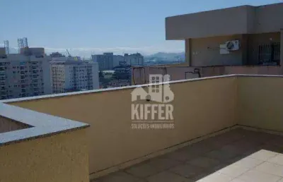 Cobertura à venda, 140 m² por r$ 800.000,00 - centro - niterói/rj