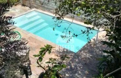 Casa com 4 dormitórios à venda, 374 m² por r$ 2.350.000,00 - itacoatiara - niterói/rj