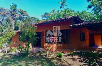 Chácara com 3 dormitórios à venda, 2500 m² por r$ 600.000,00 - frade (cunhambebe) - angra dos reis/rj