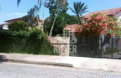 Casa com 4 guartos à venda, 350 m² por r$ 1.100.000 - itaipu - niterói/rj