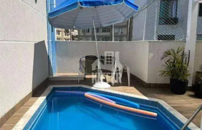 Cobertura com 3 quartos à venda, 180 m² por r$ 997.000 - ingá - niterói/rj