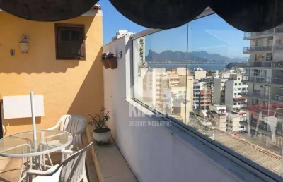 Cobertura com 4 dormitórios à venda, 216 m² por r$ 1.450.000,00 - icaraí - niterói/rj