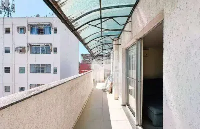 Cobertura à venda, 125 m² por r$ 550.000,00 - santana - niterói/rj