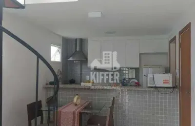 Cobertura à venda, 88 m² por r$ 748.000,00 - itacoatiara - niterói/rj