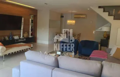 Cobertura com 4 dormitórios à venda, 310 m² por r$ 2.390.000,00 - icaraí - niterói/rj