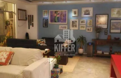 Apartamento com 3 dormitórios à venda, 111 m² por r$ 650.000,00 - são domingos - niterói/rj