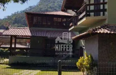 Casa com 3 dormitórios à venda, 400 m² por r$ 2.600.000,01 - itacoatiara - niterói/rj