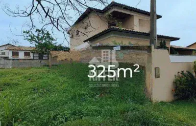 Terreno à venda, 325 m² por r$ 1.300.000,00 - camboinhas - niterói/rj