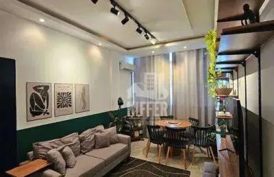 Apartamento com 3 quartos à venda, 90 m² por r$ 760.000 - icaraí - niterói/rj