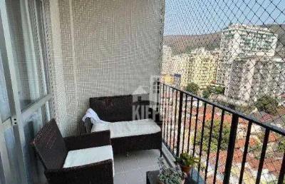 Apartamento com 3 quartos à venda, 90 m² por r$ 590.000 - santa rosa - niterói/rj