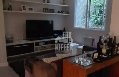 Apartamento garden com 2 quartos à venda, 60 m² por r$ 495.000 - maceió - niterói/rj