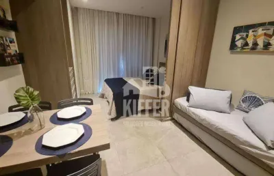Apartamento com 1 quarto à venda, 20 m² por r$ 460.000 - parque das palmeiras - angra dos reis/rj