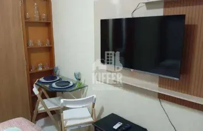 Apartamento com 1 quarto  à venda, 20 m² por r$ 125.000 - centro - niterói/rj