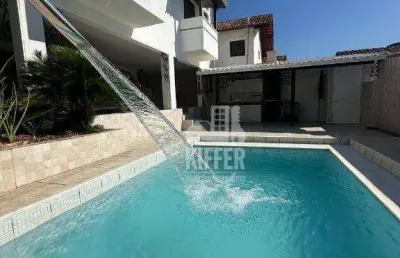 Casa com 3 dormitórios à venda, 380 m² por r$ 1.100.000,00 - maria paula - niterói/rj