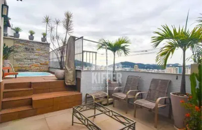 Cobertura com 3 dormitórios à venda, 155 m² por r$ 1.280.000,00 - icaraí - niterói/rj