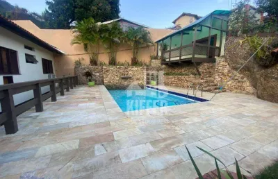 Casa com 4 dormitórios à venda, 450 m² por r$ 2.500.000,00 - são francisco - niterói/rj
