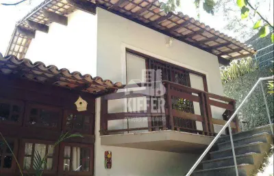 Casa com 3 quartos à venda, 210 m² por r$ 850.000 - badu - niterói/rj