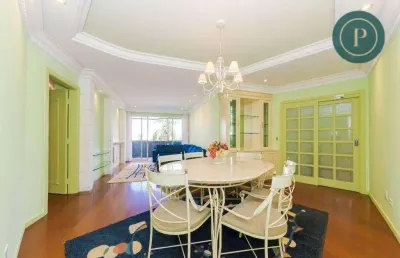 Apartamento com 4 dormitórios para alugar, 291 m² por r$ 4.700,00/mês - água verde - curitiba/pr