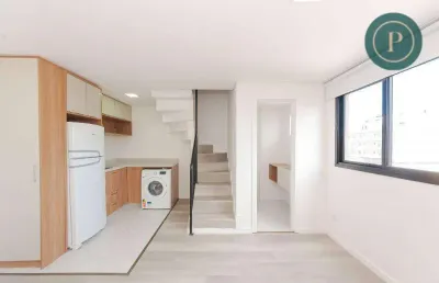 Apartamento duplex para alugar, 45 m² por r$ 4.670,00/mês - rebouças - curitiba/pr