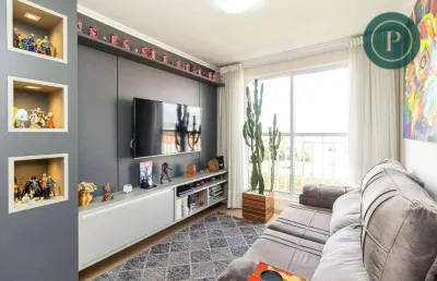 Apartamento à venda, 58 m² por r$ 309.000,00 - cidade industrial - curitiba/pr