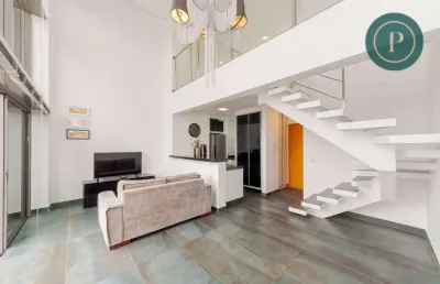 Apartamento duplex mobiliado no centro de curitiba - experimente o atendimento boutique;