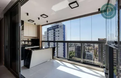 Apartamento semi mobiliado com 3 suítes no água verde